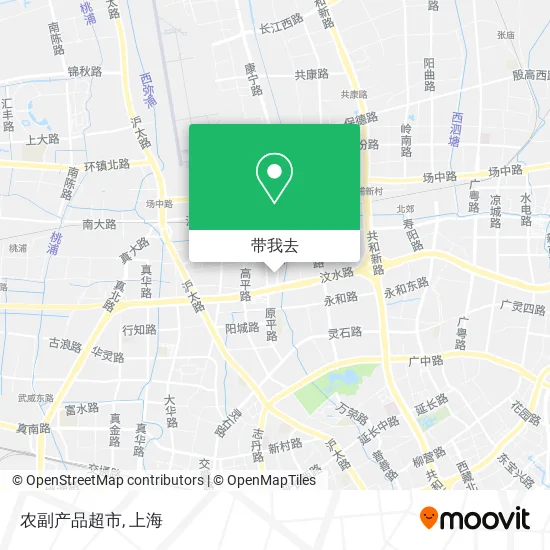 农副产品超市地图
