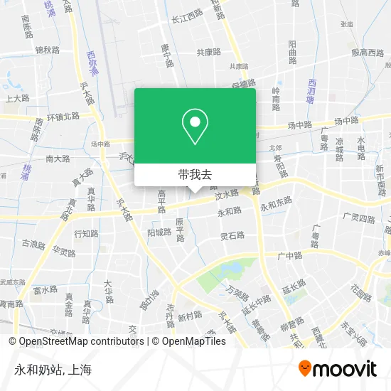 永和奶站地图