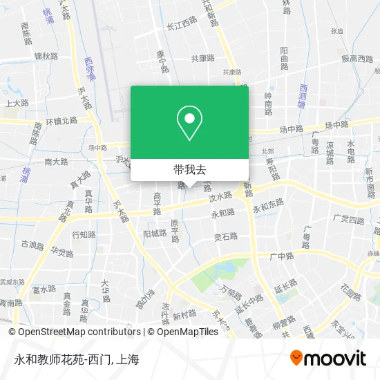 永和教师花苑-西门地图