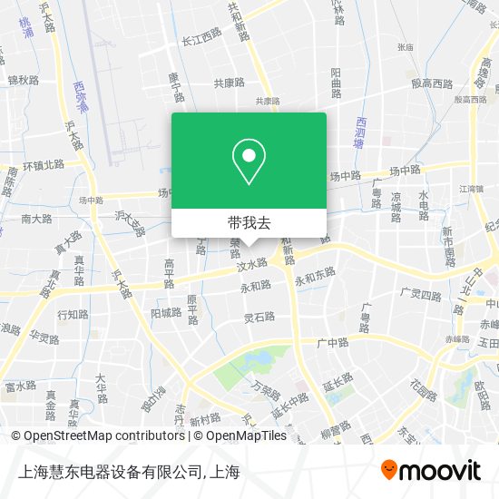 上海慧东电器设备有限公司地图