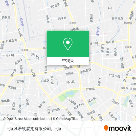 上海风语筑展览有限公司地图