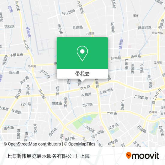 上海斯伟展览展示服务有限公司地图
