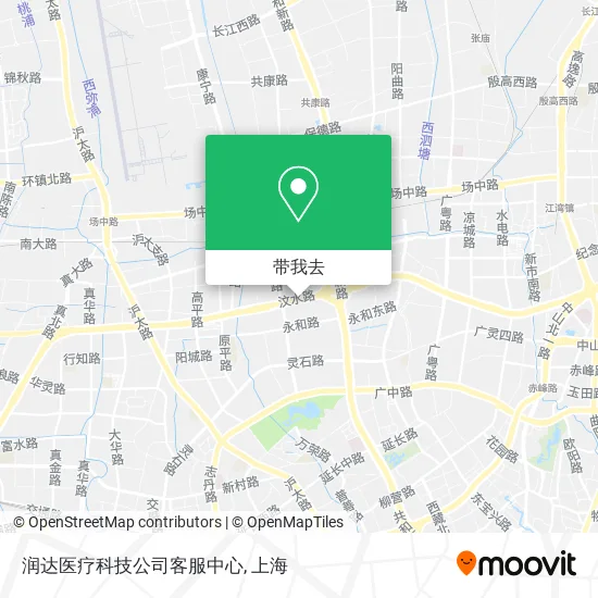 润达医疗科技公司客服中心地图