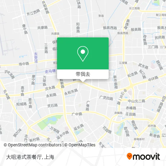 大咀港式茶餐厅地图