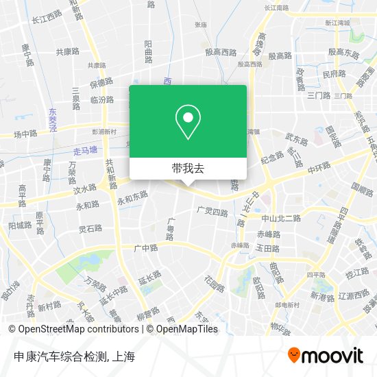 申康汽车综合检测地图