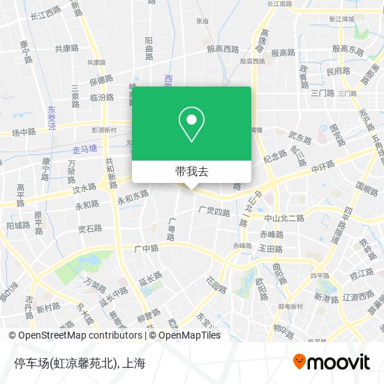 停车场(虹凉馨苑北)地图