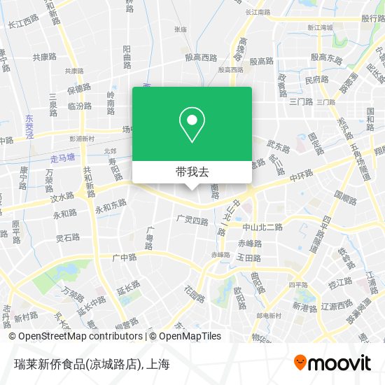 瑞莱新侨食品(凉城路店)地图