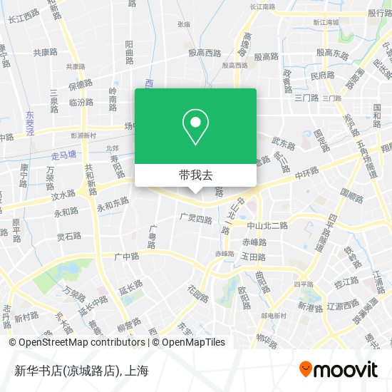 新华书店(凉城路店)地图