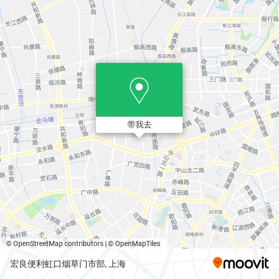 宏良便利虹口烟草门市部地图