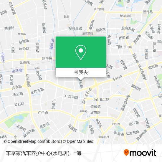 车享家汽车养护中心(水电店)地图
