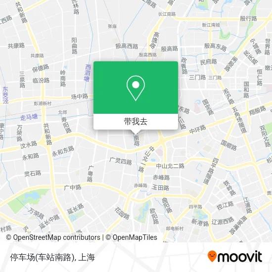 停车场(车站南路)地图
