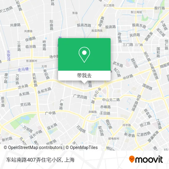 车站南路407弄住宅小区地图