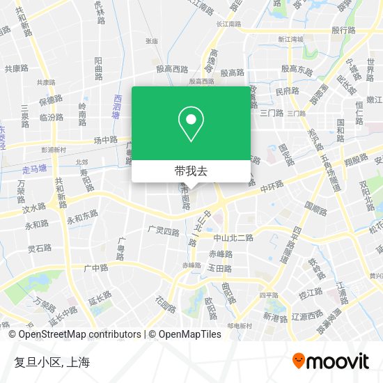 复旦小区地图