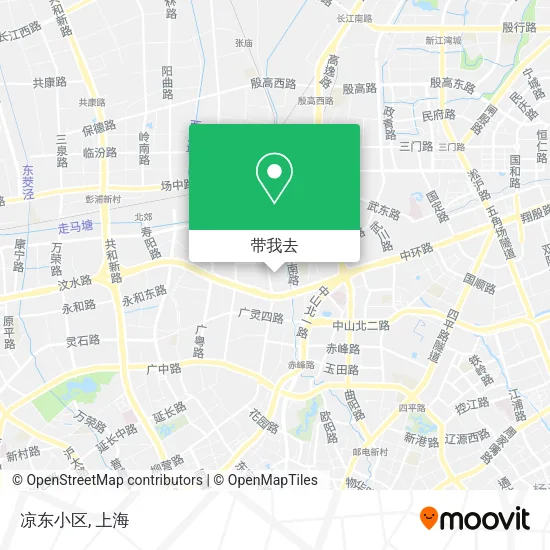 凉东小区地图