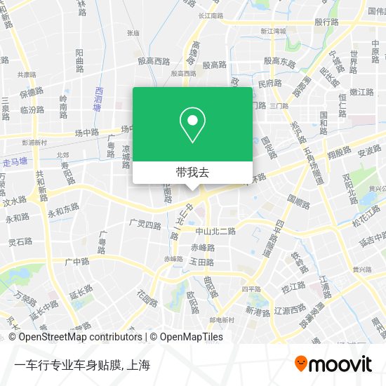 一车行专业车身贴膜地图