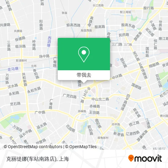 克丽缇娜(车站南路店)地图