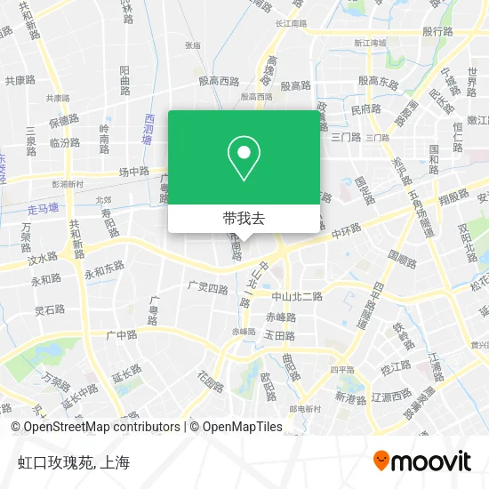 虹口玫瑰苑地图