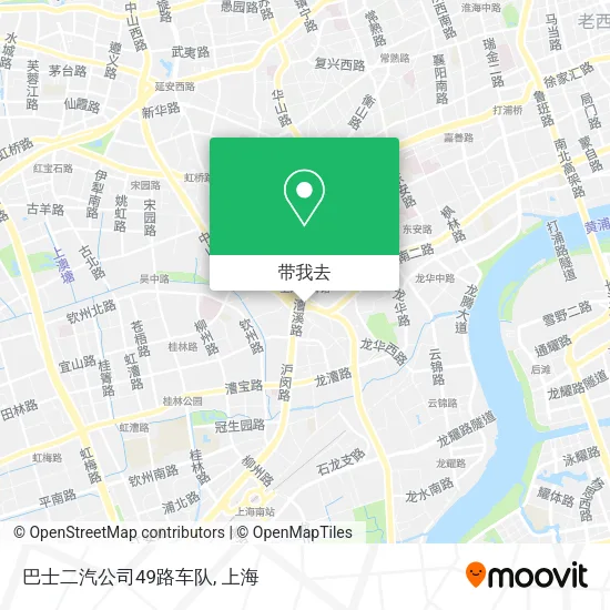 巴士二汽公司49路车队地图