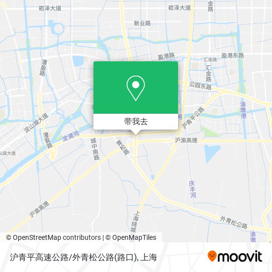 沪青平高速公路/外青松公路(路口)地图