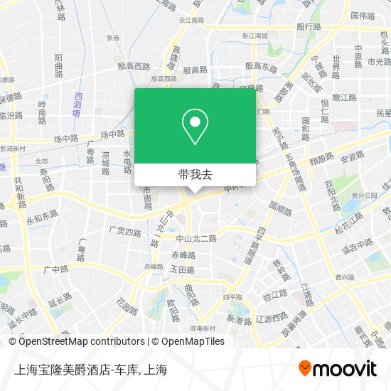 上海宝隆美爵酒店-车库地图