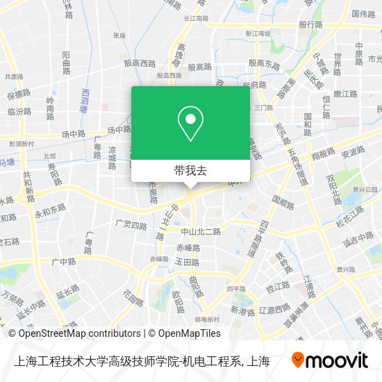 上海工程技术大学高级技师学院-机电工程系地图