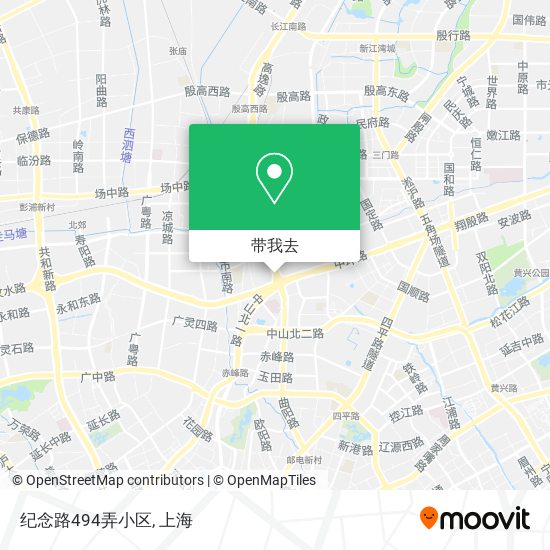 纪念路494弄小区地图