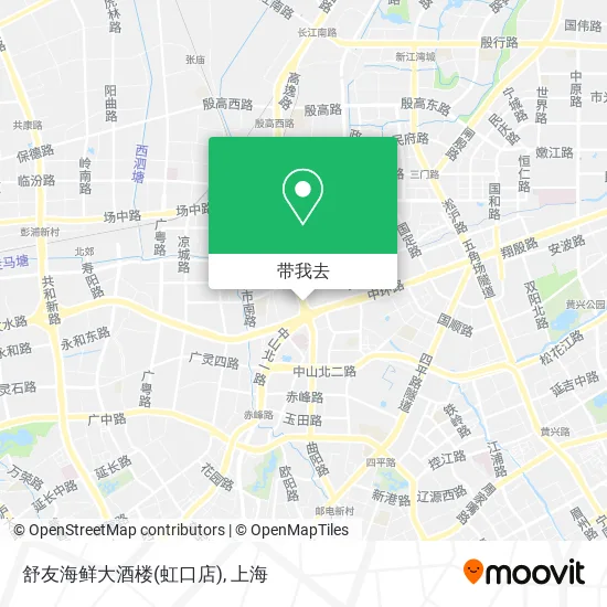 舒友海鲜大酒楼(虹口店)地图
