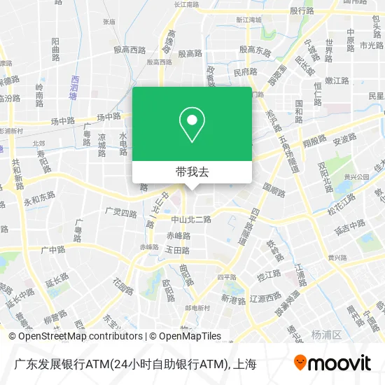 广东发展银行ATM(24小时自助银行ATM)地图