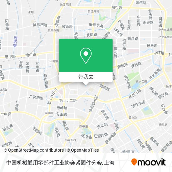 中国机械通用零部件工业协会紧固件分会地图