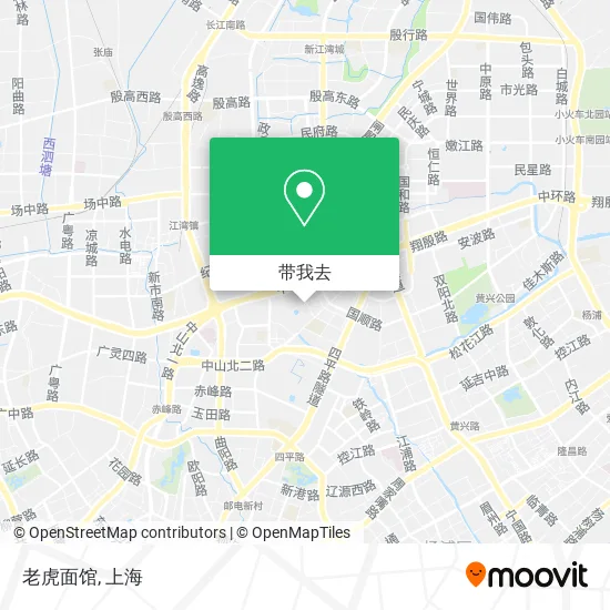 老虎面馆地图