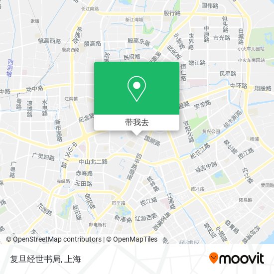 复旦经世书局地图