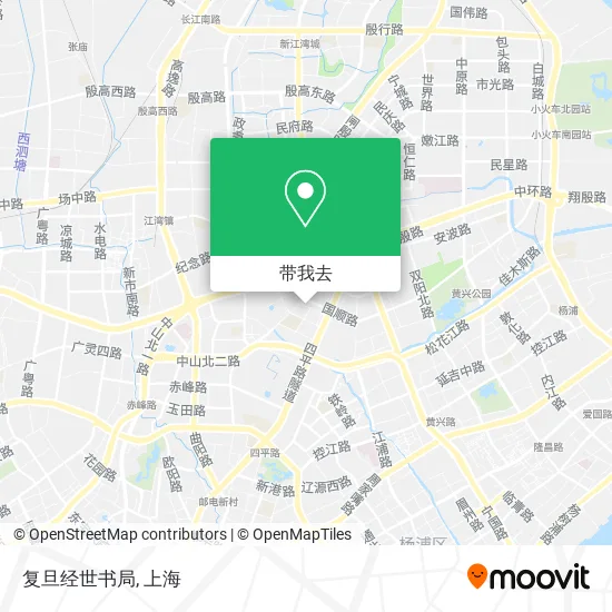 复旦经世书局地图
