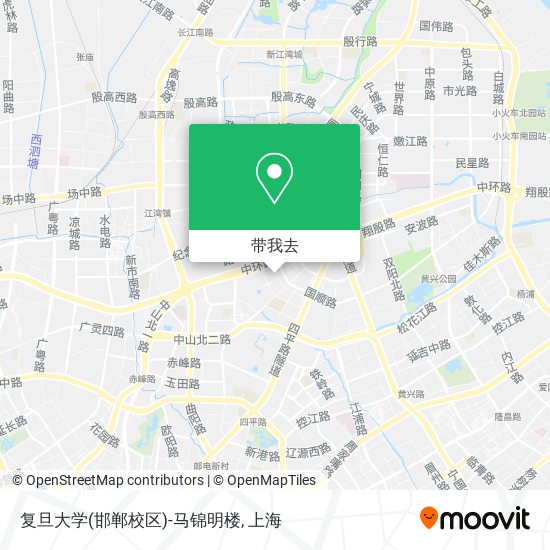 复旦大学(邯郸校区)-马锦明楼地图