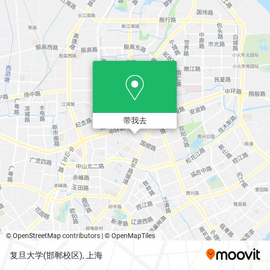 复旦大学(邯郸校区)地图