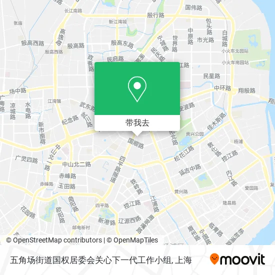 五角场街道国权居委会关心下一代工作小组地图