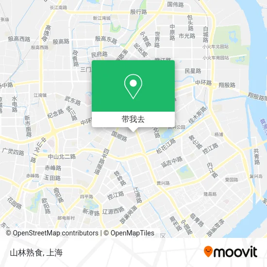 山林熟食地图