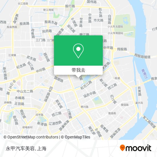 永甲汽车美容地图