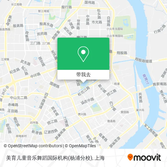 美育儿童音乐舞蹈国际机构(杨浦分校)地图
