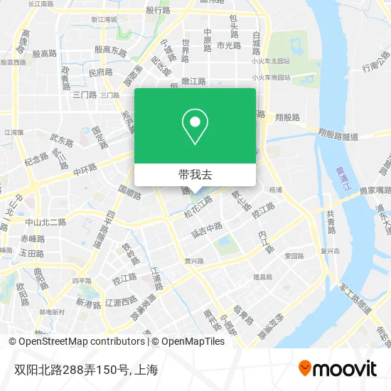 双阳北路288弄150号地图