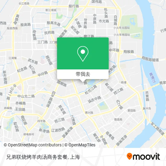 兄弟联烧烤羊肉汤商务套餐地图