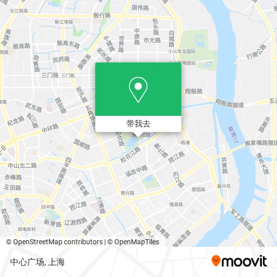 中心广场地图