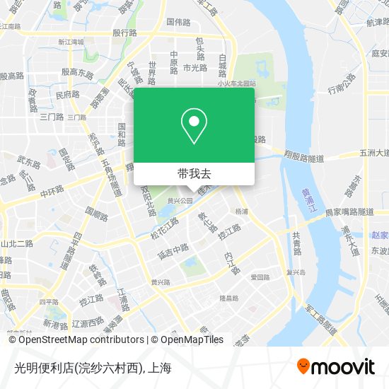 光明便利店(浣纱六村西)地图