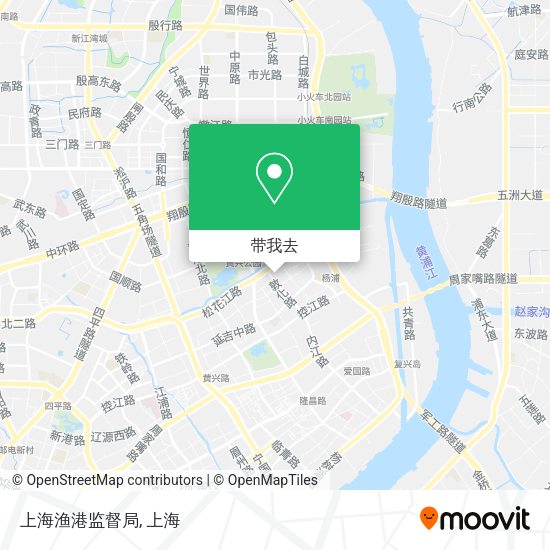 上海渔港监督局地图