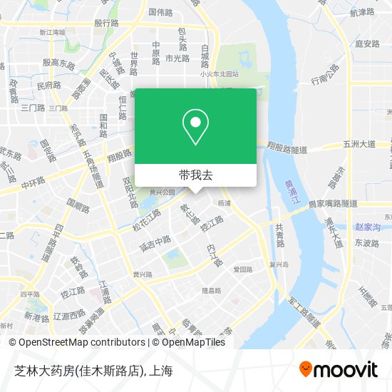 芝林大药房(佳木斯路店)地图