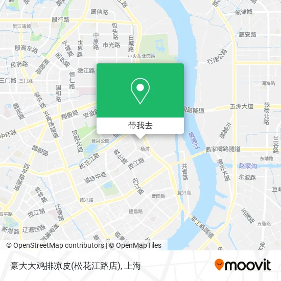 豪大大鸡排凉皮(松花江路店)地图