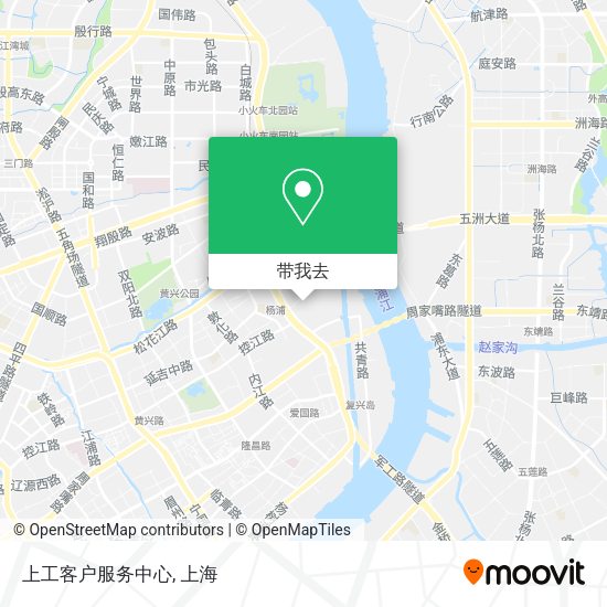 上工客户服务中心地图