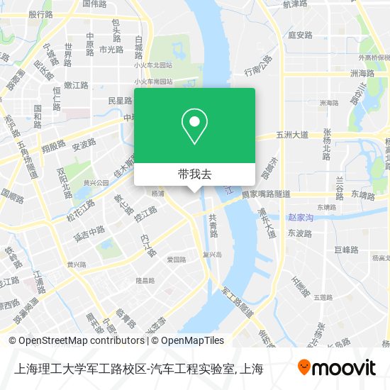 上海理工大学军工路校区-汽车工程实验室地图