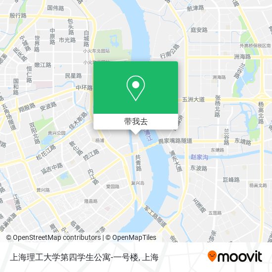 上海理工大学第四学生公寓-一号楼地图