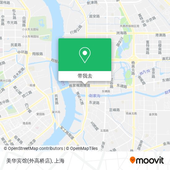 美华宾馆(外高桥店)地图