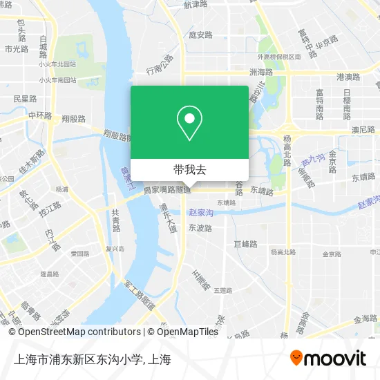 上海市浦东新区东沟小学地图